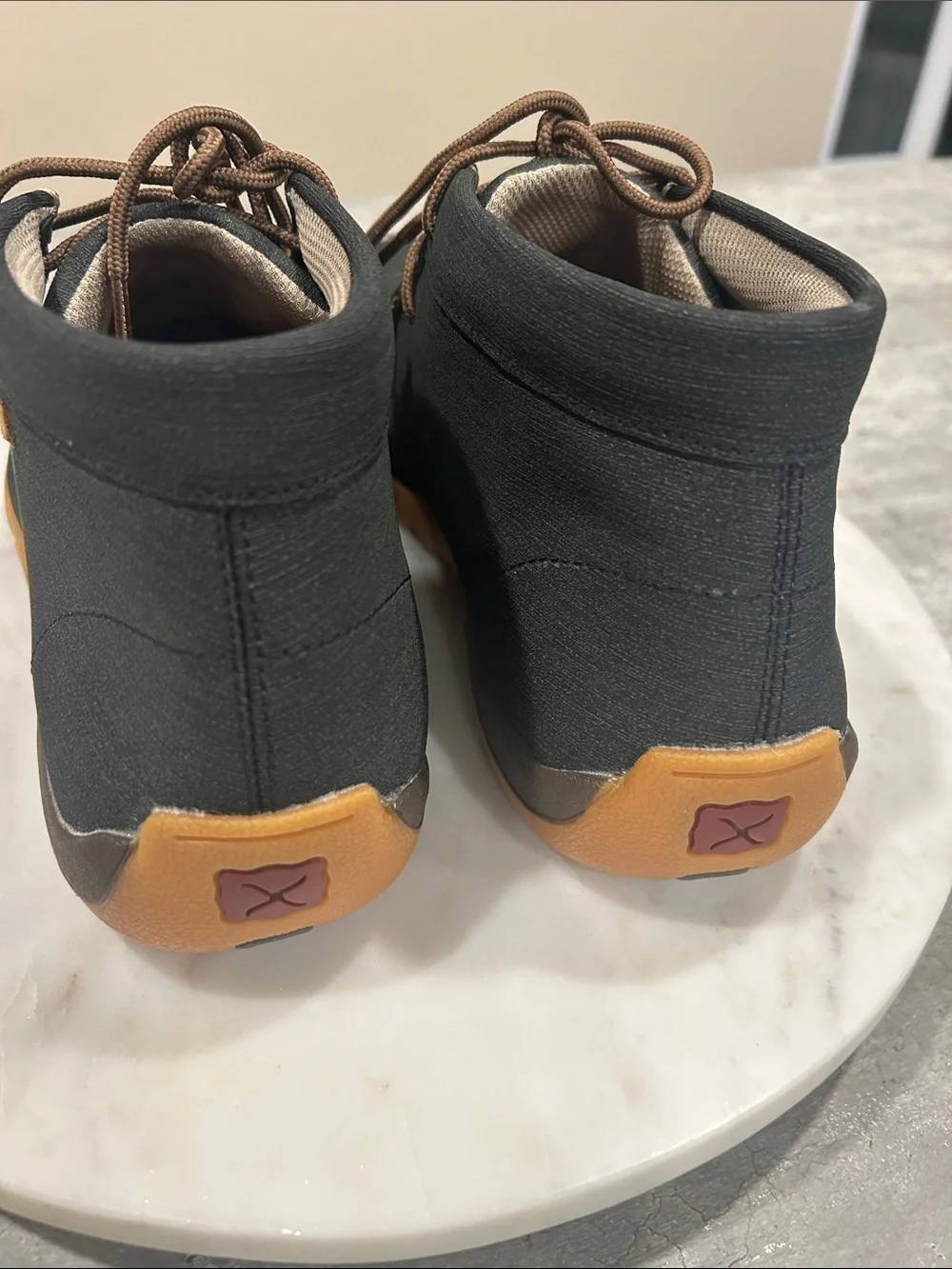 Twisted X Work charcoal Chukka Boots with Gum Sole size 10